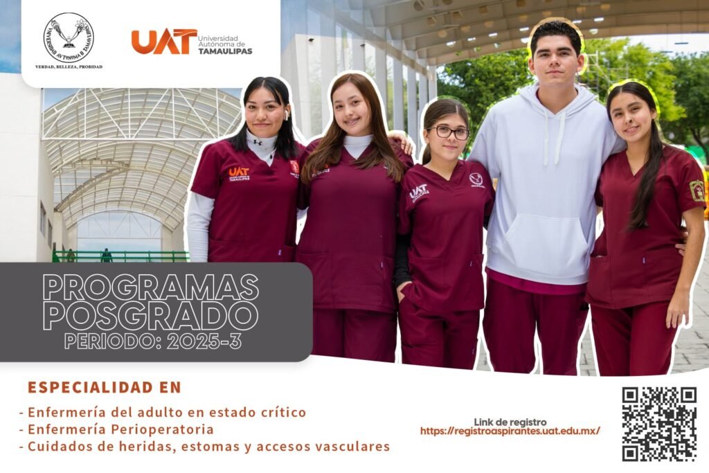 Oferta la UAT especialidades de la Facultad de Enfermería