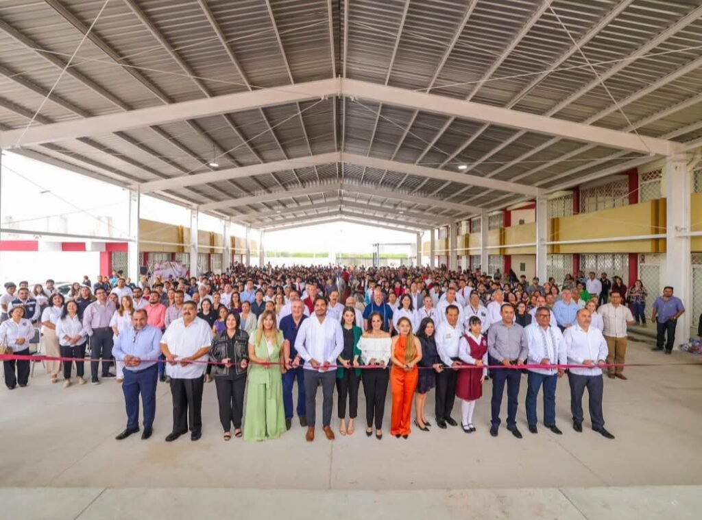 Inauguró Alcalde de Reynosa el CBTIS 302 “Dra. Maki Esther Ortiz Domínguez”