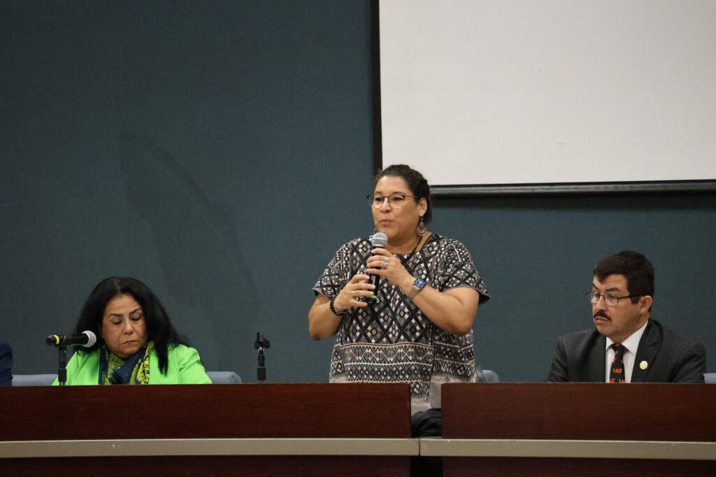 La Ministra Lenia Batres dictó conferencia en la UAT