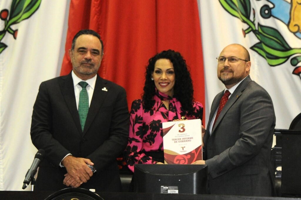 Recibió Congreso de Tamaulipas el Tercer Informe de Américo Villarreal