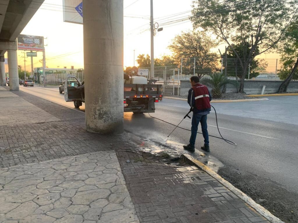Embellece a Reynosa mantenimiento de infraestructura pública