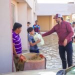 Recorrió Alcalde Carlos Peña Ortiz el fraccionamiento Pirámides con apoyo a familias