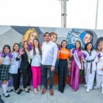 Inauguró Carlos Peña Ortiz el mural “Mujeres Imparables” en el DIF Reynosa