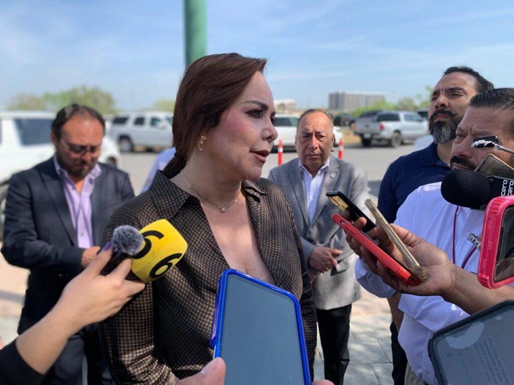 Defiende Carmen Lilia tranquilidad de Nuevo Laredo