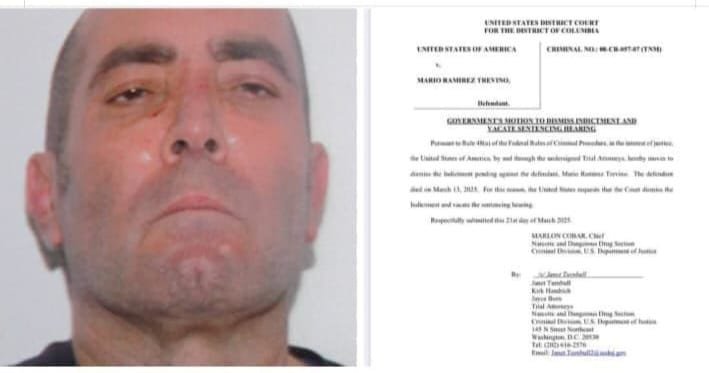 Murió en prisión de EEUU ex líder del CDG