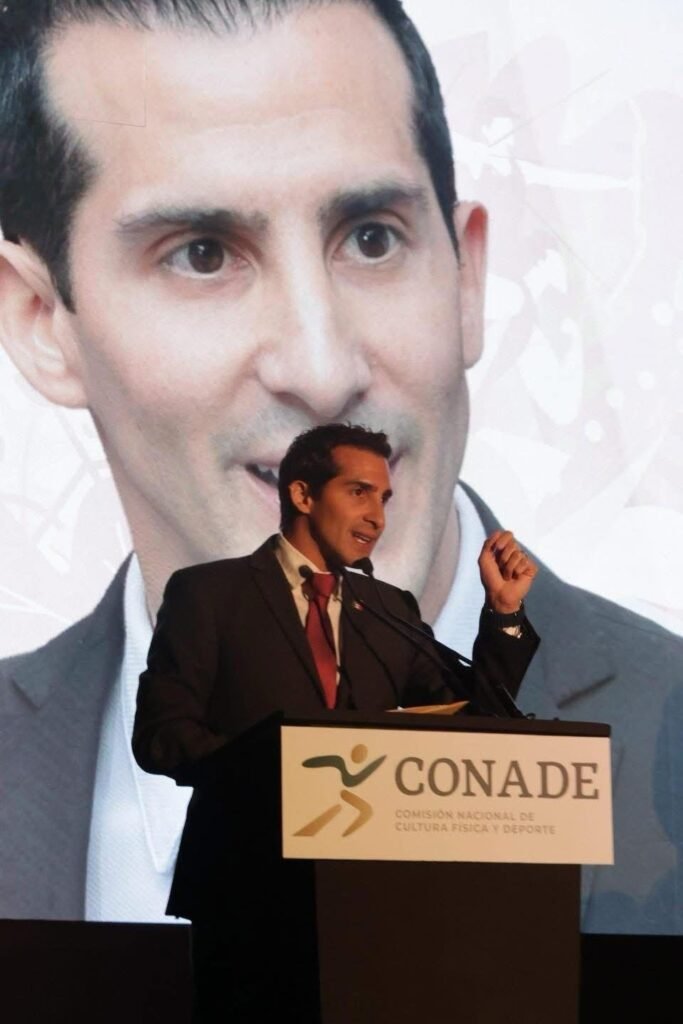 Asistió Director del INDE Tamaulipas a presentación de Olimpiadas Nacional CONADE 2025