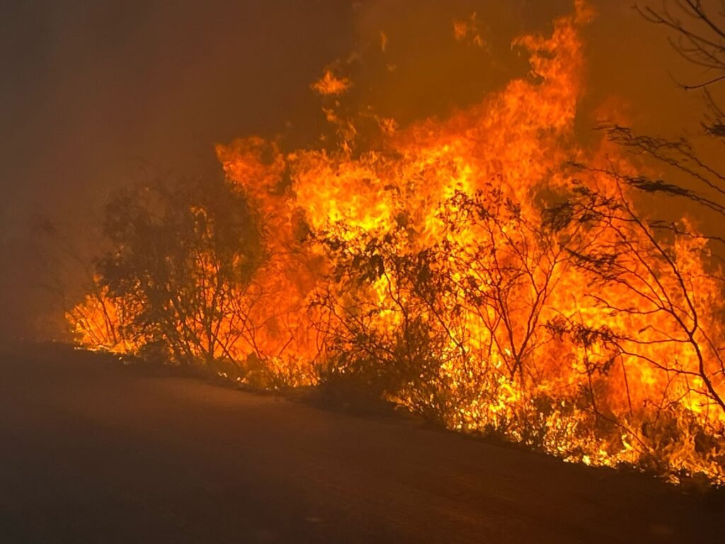 Incendios de pastizales amenazan vidas y propiedades