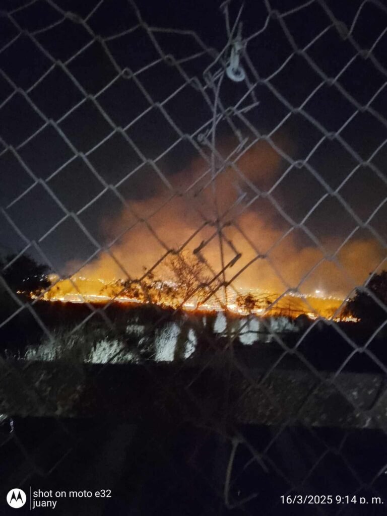 Incendios de pastizales son intencionales: Alcalde