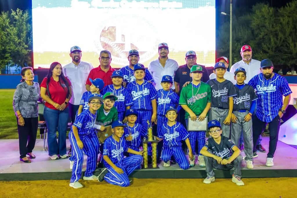 Presente Gobierno de Reynosa en una nueva temporada de beisbol infantil