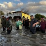 Alcalde llevó ayuda a la colonia Burocrática