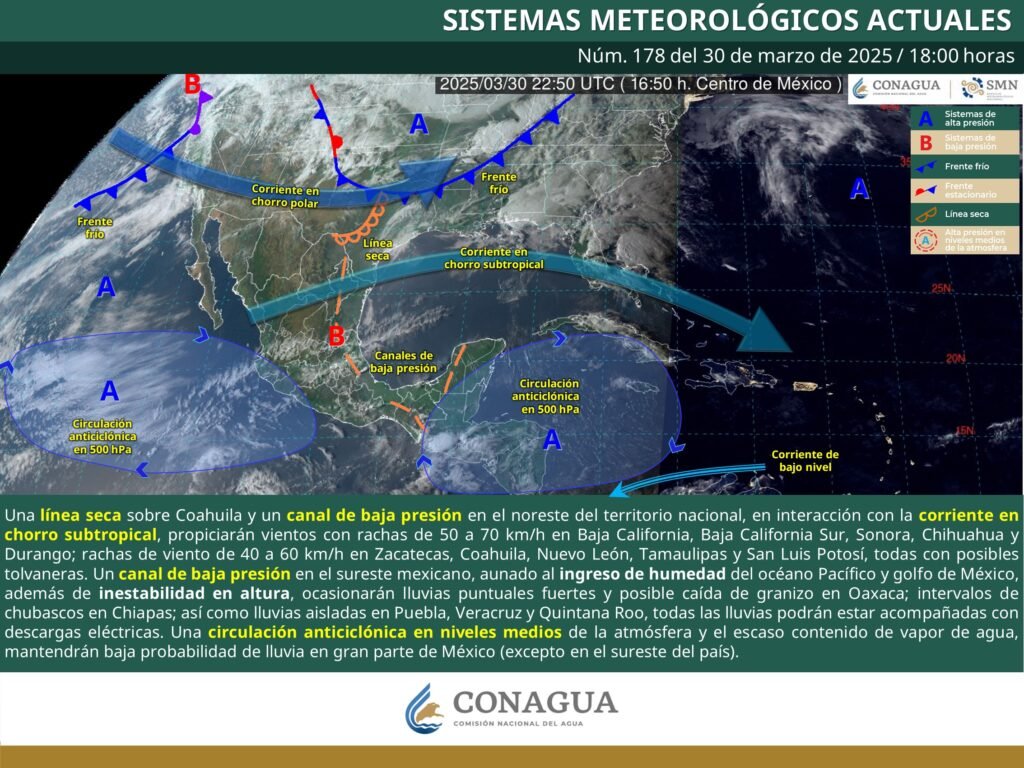 Será semana muy ventosa: Pronósticos