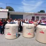 Apoya ITAVU desarrollo social con dotación de tinacos