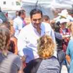 Un abrazo de esperanza del Presidente Carlos Peña Ortiz a familias de colonia La Presa
