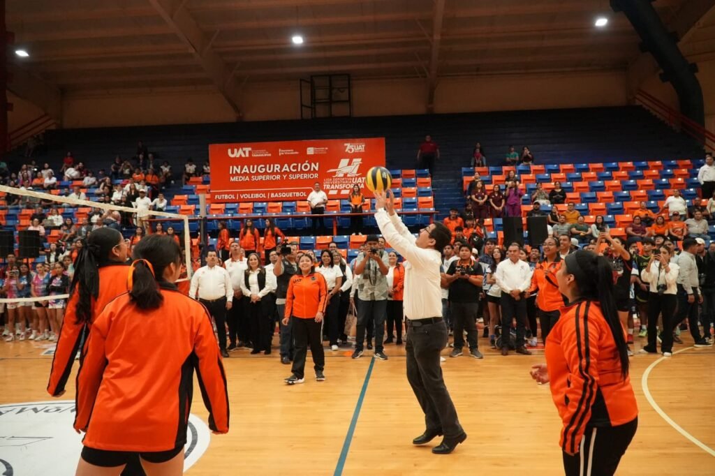 Inauguró Dámaso Anaya el Primer Torneo de la Liga Deportiva “UAT Transforma”
