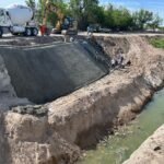 Así se rehabilitan los tramos dañados del canal Rodhe