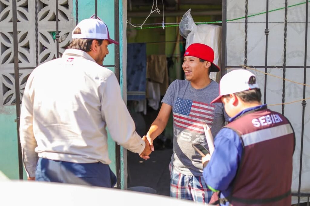 Encabezó Alcalde de Reynosa amplio recorrido en La Joya