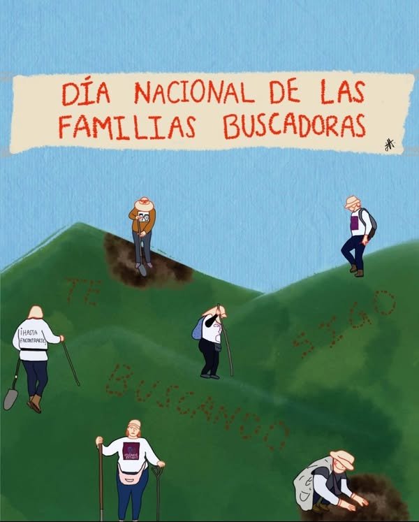 Celebran hoy el Día Nacional de las Familias Buscadoras