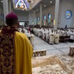 Celebraron histórica Misa Crismal en Reynosa tras más de 65 años de realizarse en Matamoros