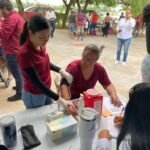 Llevan brigada médica a comunidades rurales