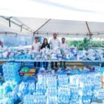 Recibió Carlos Peña Ortiz donativo para reynosenses enviado por Nataly García Díaz