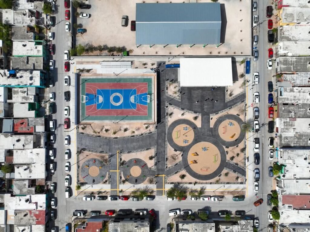 Continúa Gobierno de Reynosa construyendo espacios deportivos