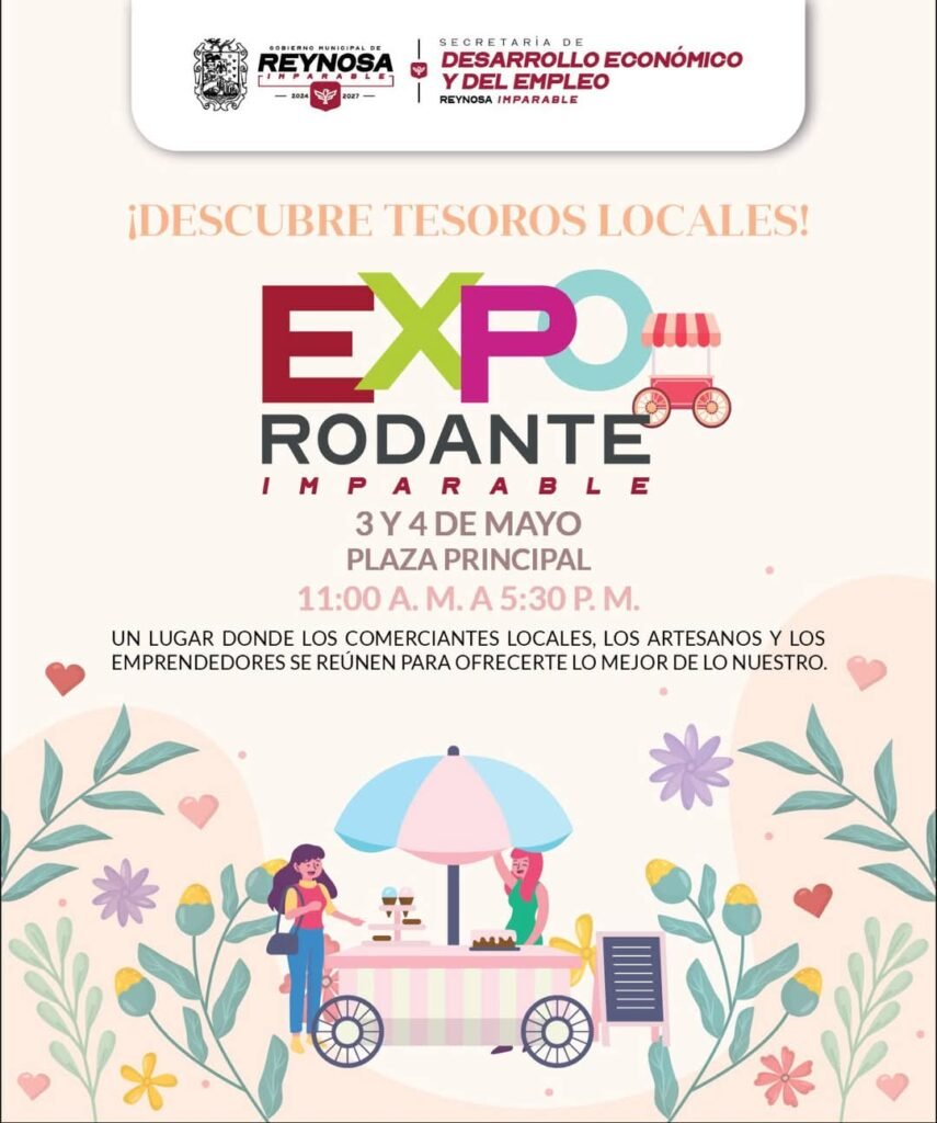 Celebrará Gobierno de Reynosa el talento local en la Expo Rodante Imparable