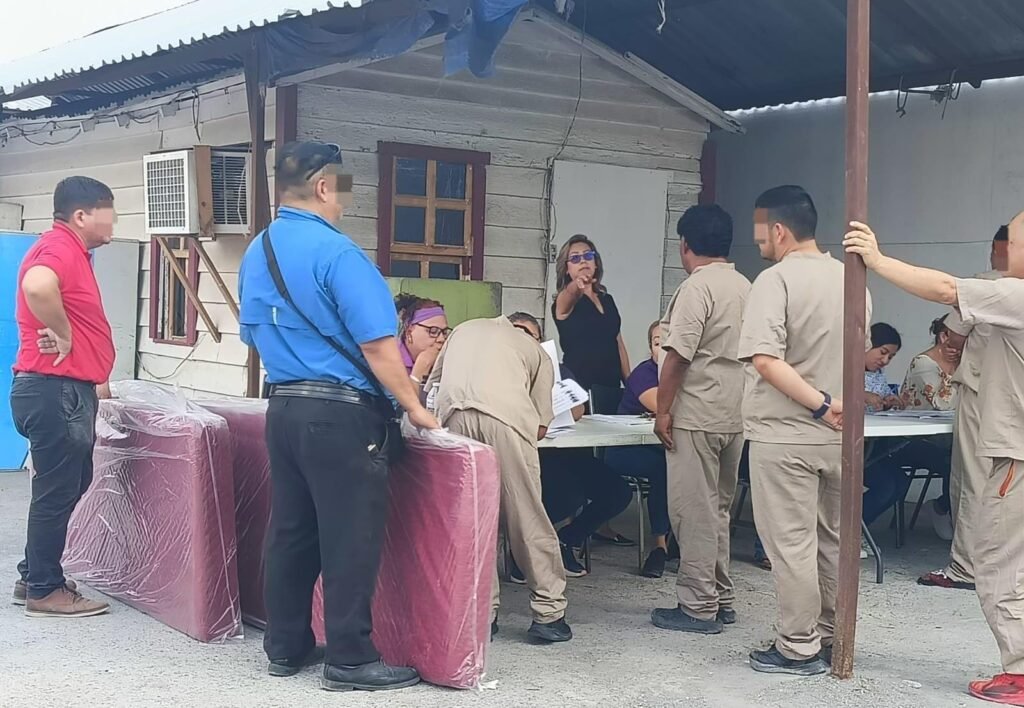 CEDES Reynosa entregó coclhones a PPLs y mejora las condiciones de habitabilidad e higiene