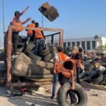 Permanente trabajo del Gobierno de Carlos Peña Ortiz en colonias de Reynosa