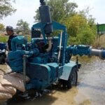 Da continuidad COMAPA a trabajos de desagüe en calicheras y colonias afectadas