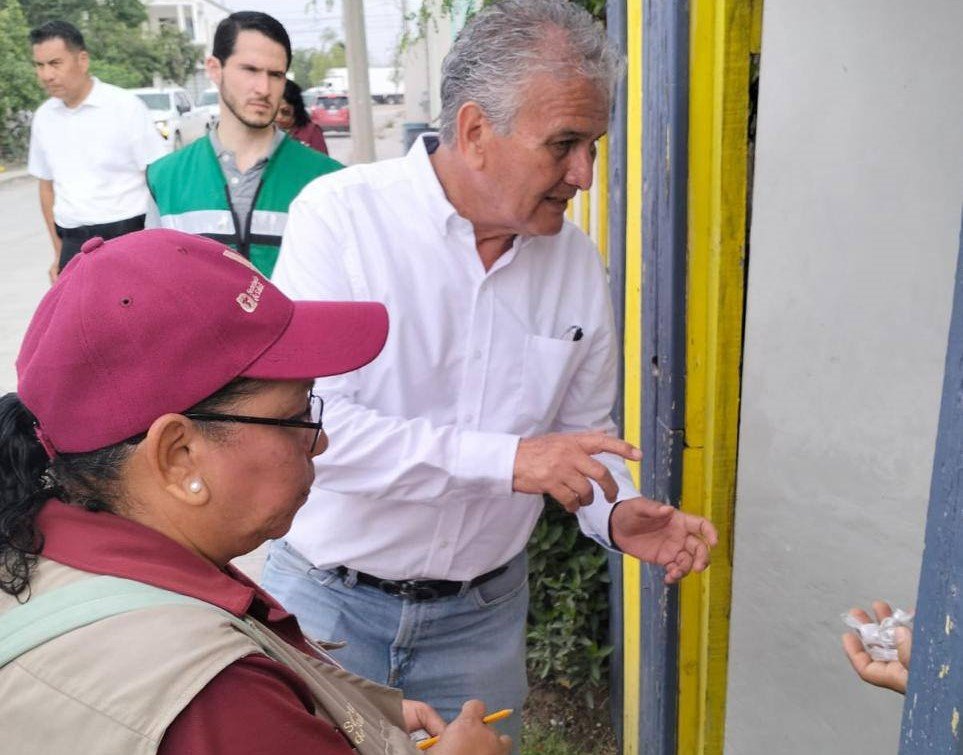 Supervisa SST actividades sanitarias en Reynosa