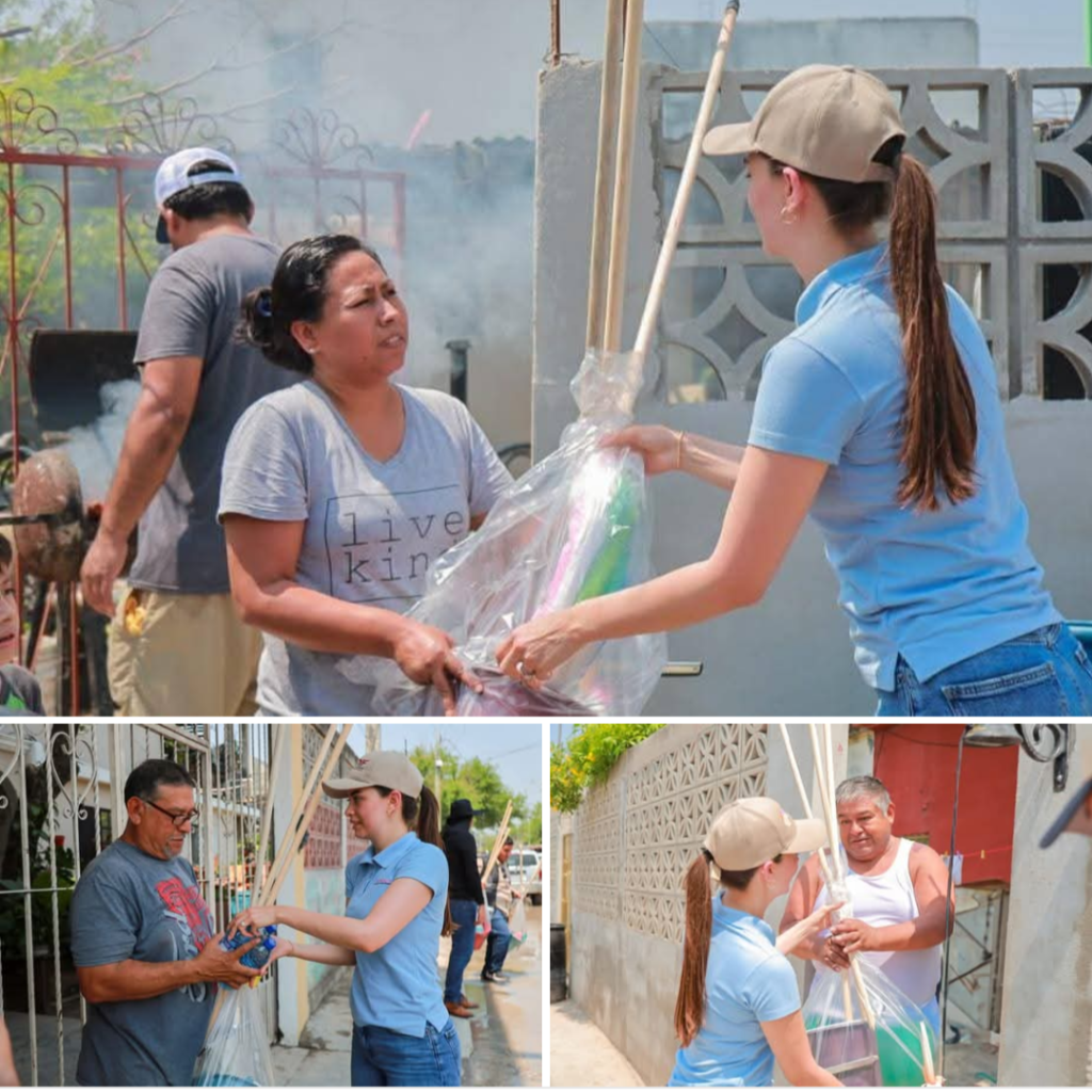 Llevan DIF Reynosa y Voluntariado con respaldo de ciudadanos apoyo a familias afectadas por lluvias