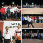 Rector de la UAT inaugura torneos deportivos para docentes y empleados universitarios