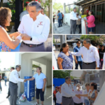 Aquí estamos para ayudarlos”; Américo y María llevan apoyos a familias de Reynosa