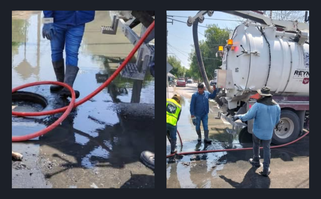 Realizó COMAPA Reynosa labores de sondeo en la colonia Renacimiento