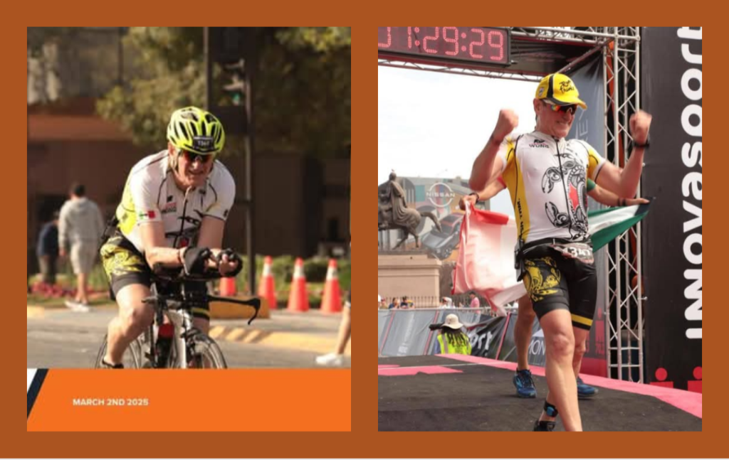 Destaca reynosense en Ironman 70.3 Monterrey con apoyo del Gobierno de Reynosa
