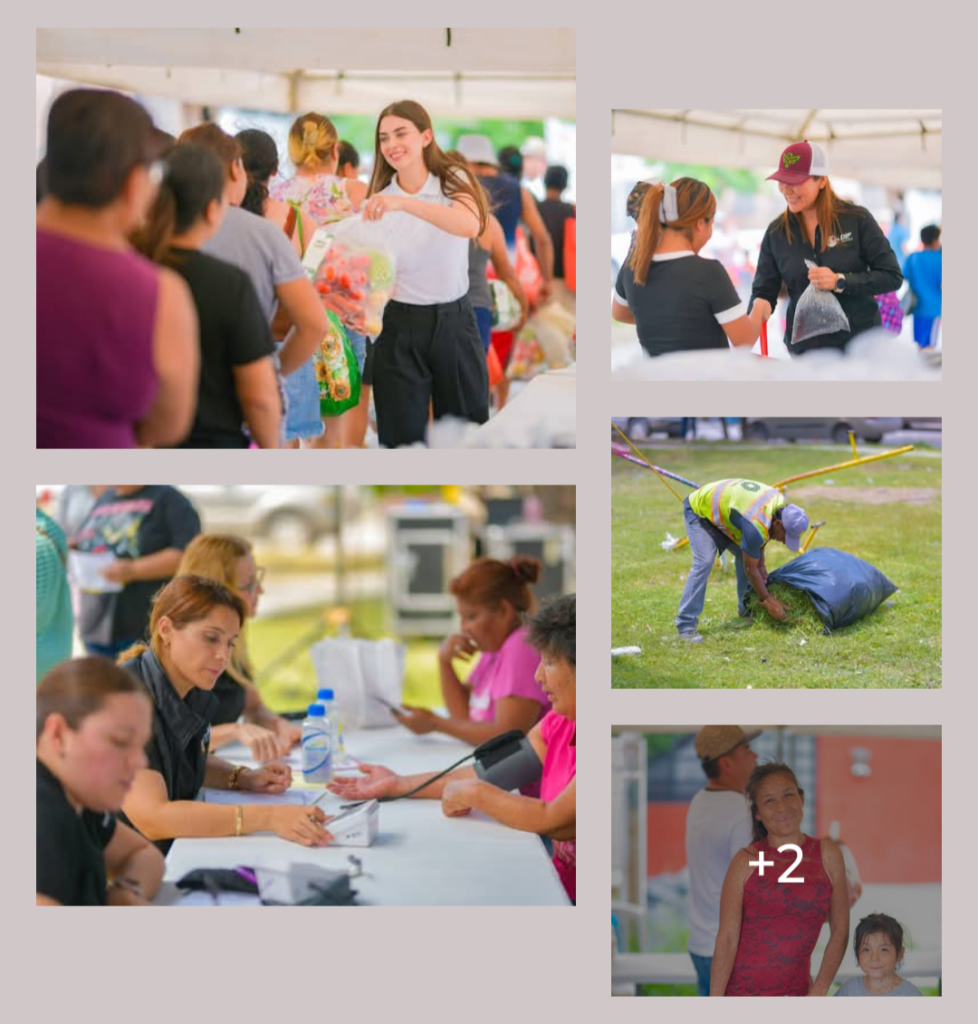 Apoyo ciudadano llega a través de DIF-Reynosa al Fraccionamiento Las Palmas