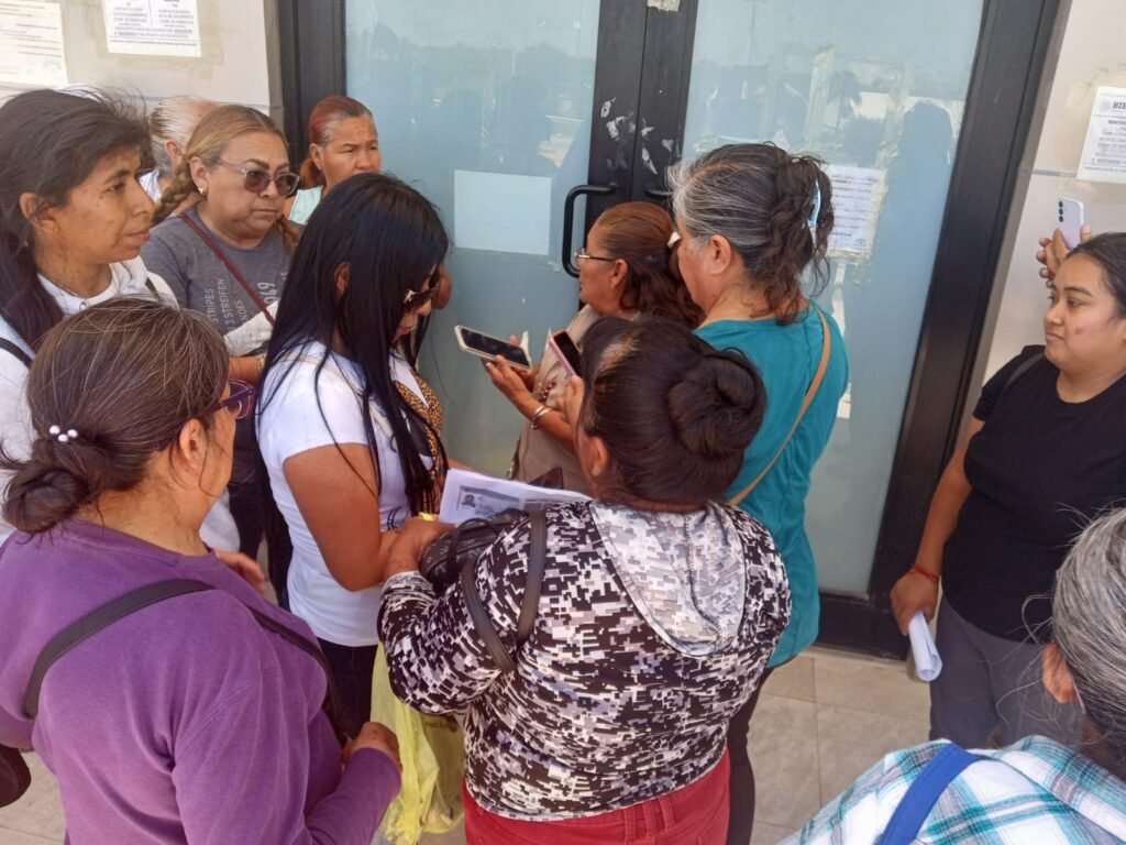 Inconformidad en el módulo de registro para damnificados