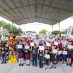 Instauró Carlos Peña Ortiz programa Rescatando Reynosa en escuela primaria
