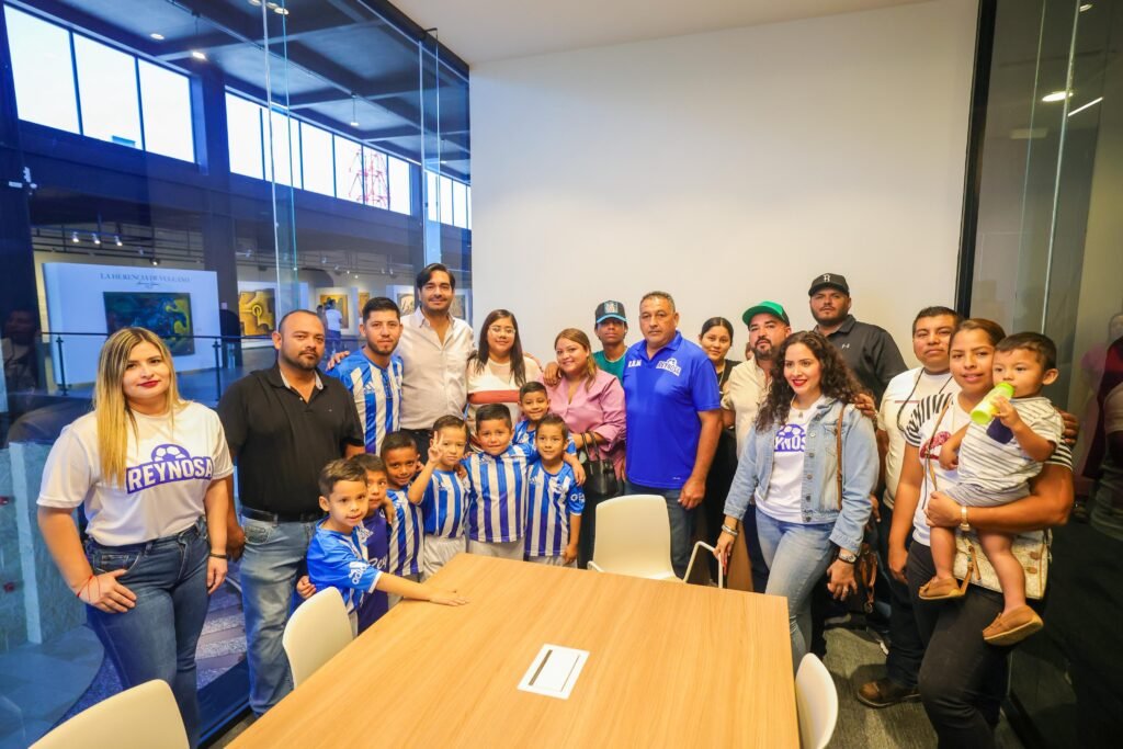 Futbolistas reynosenses listos para el Campeonato Nacional con apoyo del Alcalde Carlos Peña Ortiz