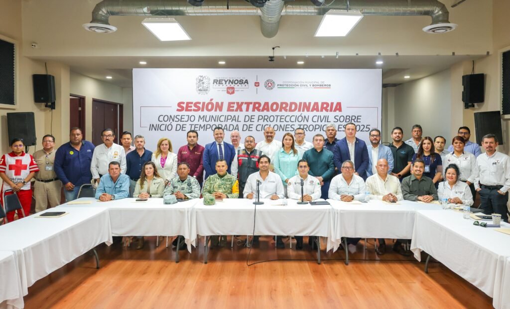 Presidió Carlos Peña Ortiz Sesión Extraordinaria del Consejo Municipal de Protección Civil