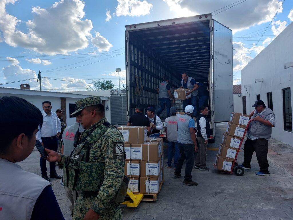Llegaron boletas electorales a las sedes distritales