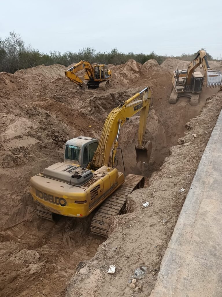Construcción de colector sanitario transforma la infraestructura urbana de Reynosa