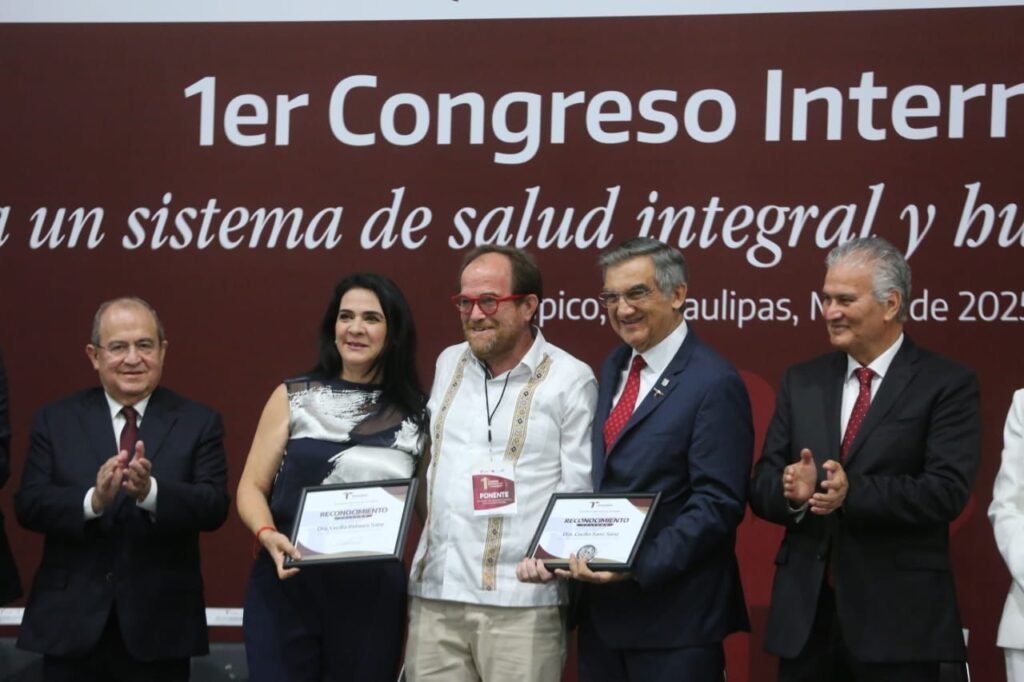 Inaugura Américo Congreso Internacional “Hacia un Sistema de Salud Integral y Humanista en Tamaulipas”