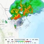Aviso de fuerte tormenta eléctrica para esta mañana