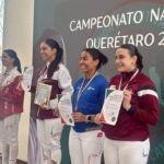 Regina Pedraza, orgullo de la UAT, brilla en el nacional de esgrima 2025