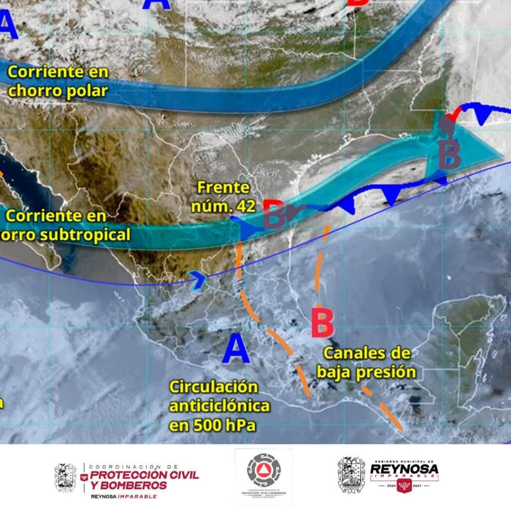 Nuevo pronóstico de lluvias para Reynosa