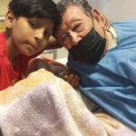 Andy ya está con sus hermanitos y abuelitos
