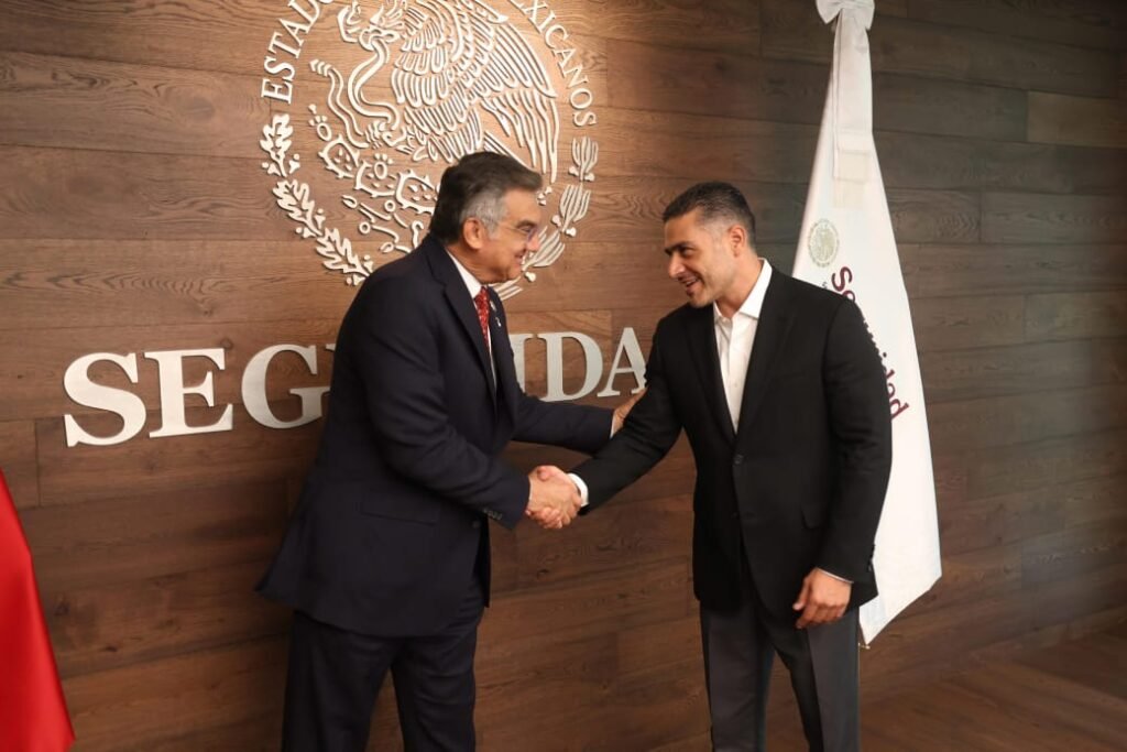 Presentó Gobernador avances de seguridad en Tamaulipas a García Harfuch