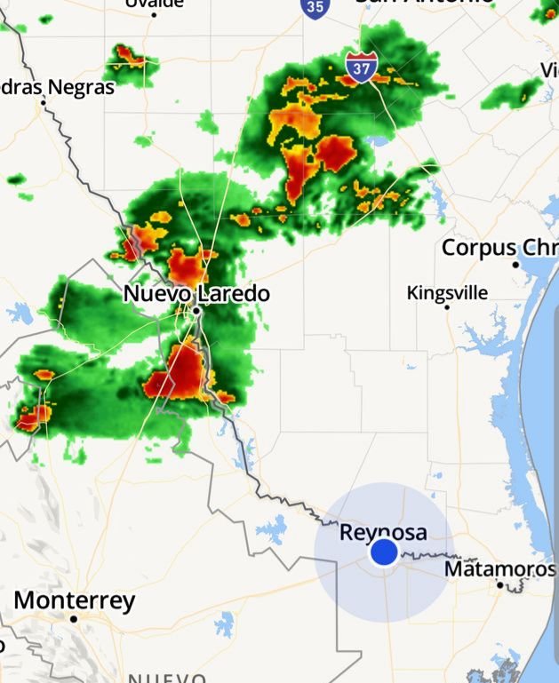 Monitorea Gobierno de Reynosa el clima por probabilidad de tormentas
