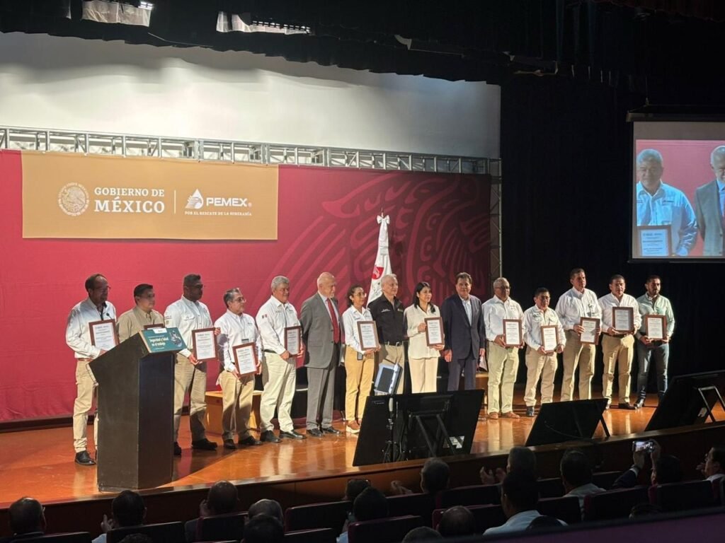 Reconoce Pemex a CPG Burgos tras 20 años sin accidentes